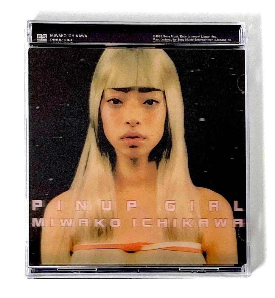 廃盤 初回限定盤 市川実和子 PINUP GIRL 3Dポストカードジャケット