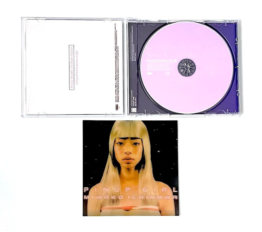 廃盤 初回限定盤 市川実和子 PINUP GIRL 3Dポストカードジャケット