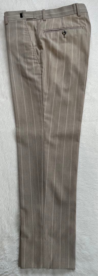 【希少】ANGELICO オーダースーツ　セットアップ　スリーピース　グレージュ