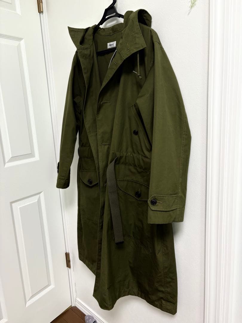 chimala VENTILE チマラ M-47モッズミリタリーコートカーキ