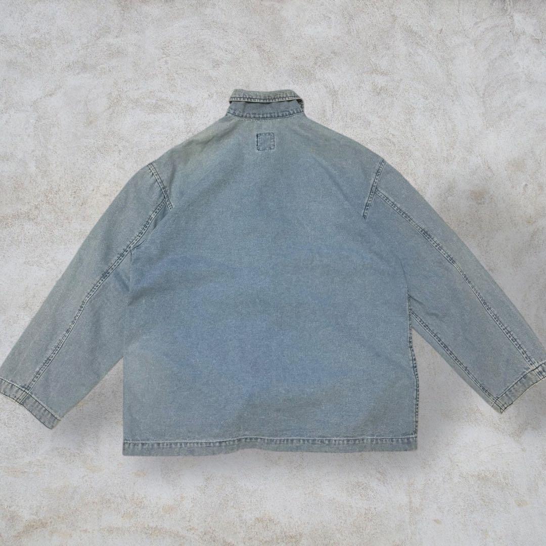 レア‼️90s【GAP】デニム チャイナジャケット カンフーボタン vintage