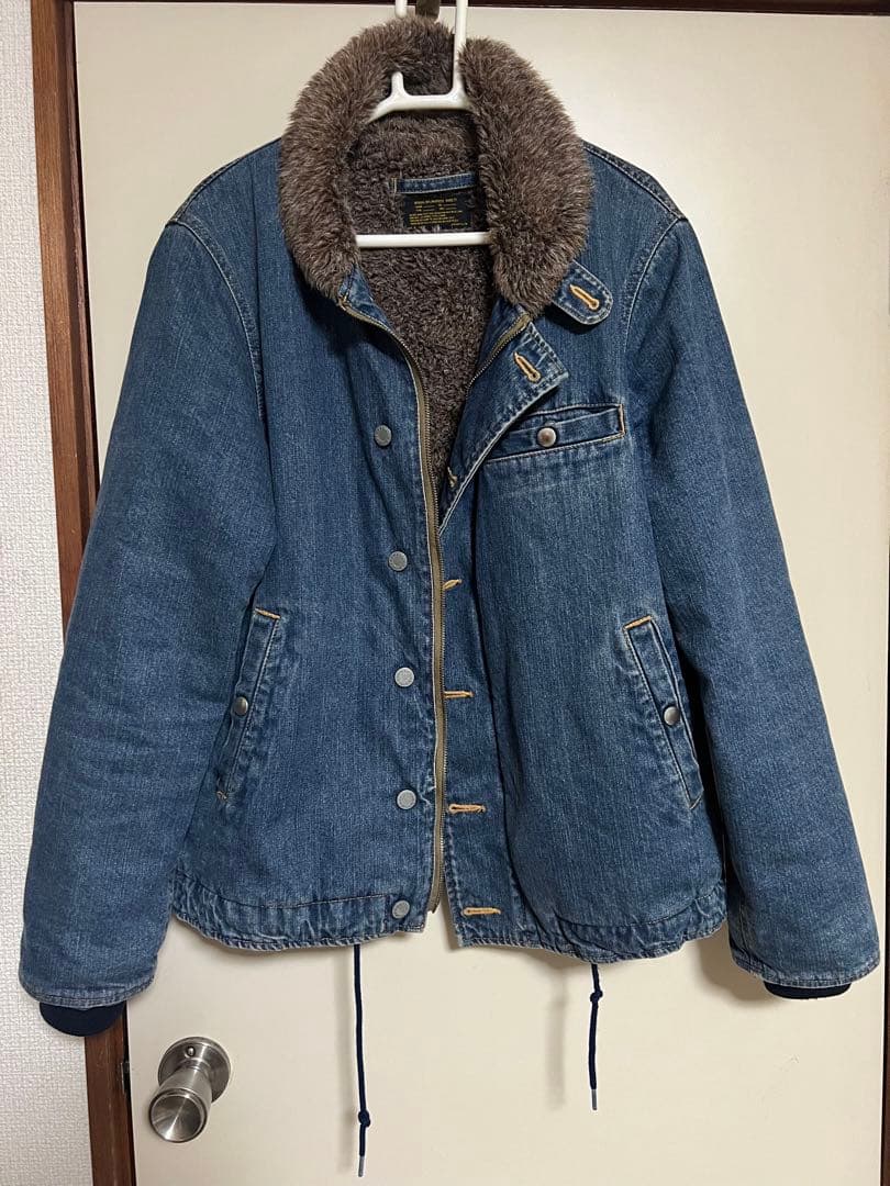 今日24：00までこの価格‼️varde77 （バルデ77）ボア デニムジャケト