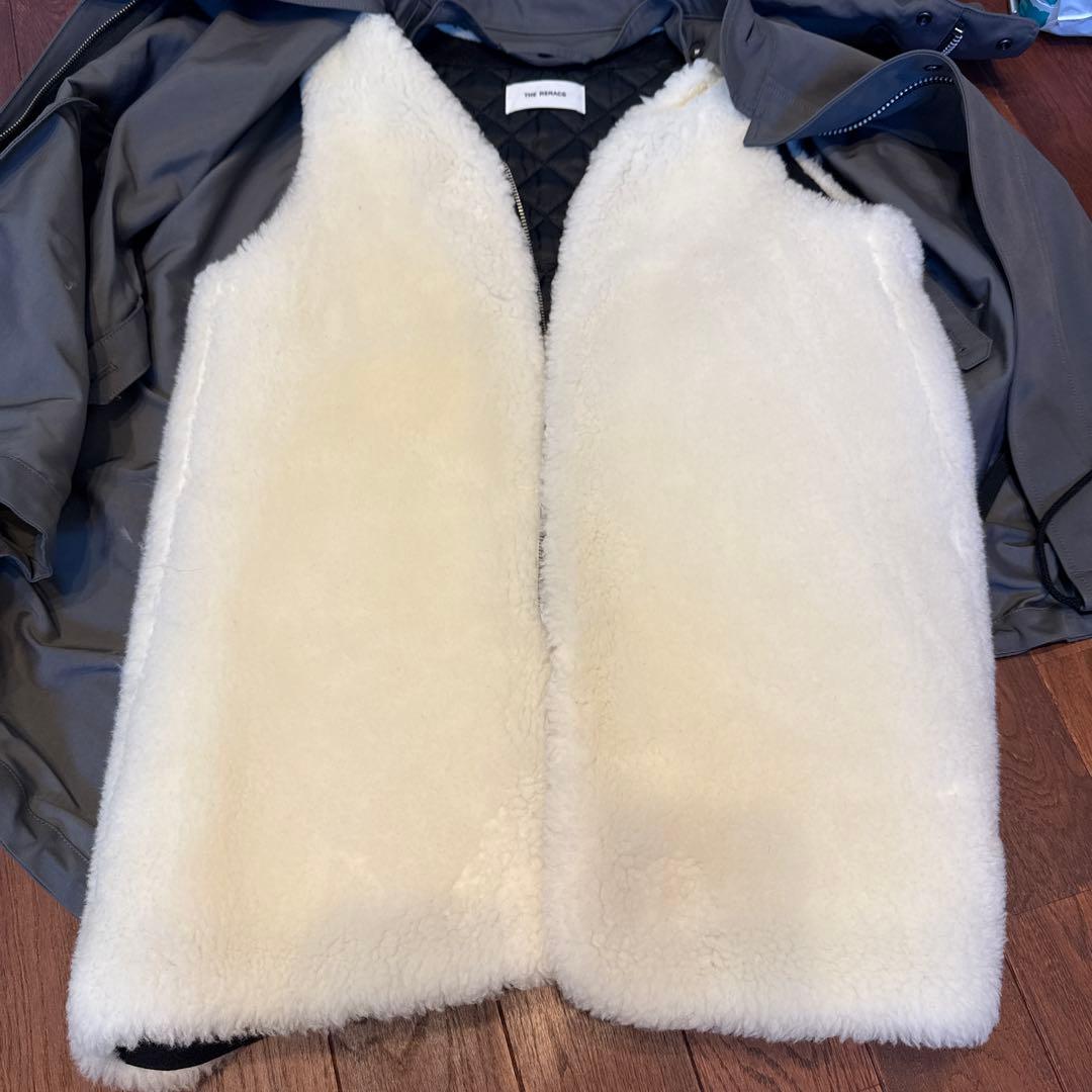 THE RERACS コート(ライナー付き)グレー系38