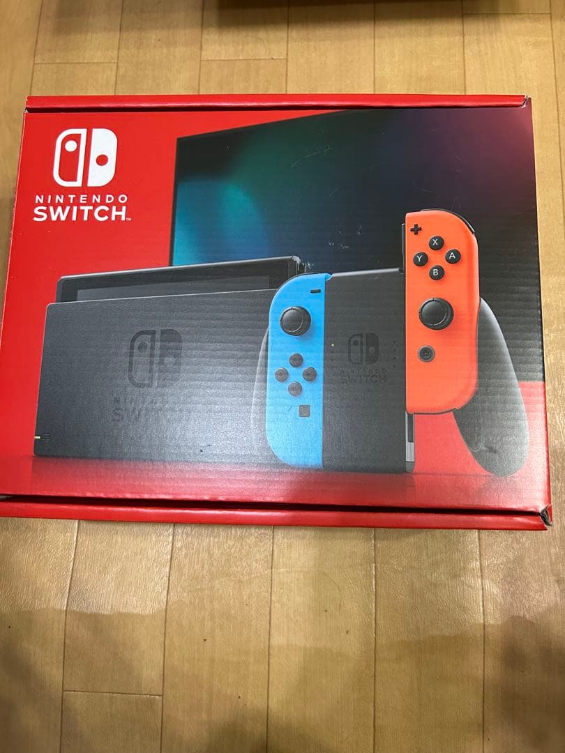 新品未開封　Nintendo Switch 任天堂　ネオンブルー/ネオンレッド