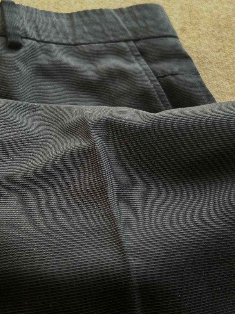 HERMÈS メンズ　パンツ　ブラック　極上美品