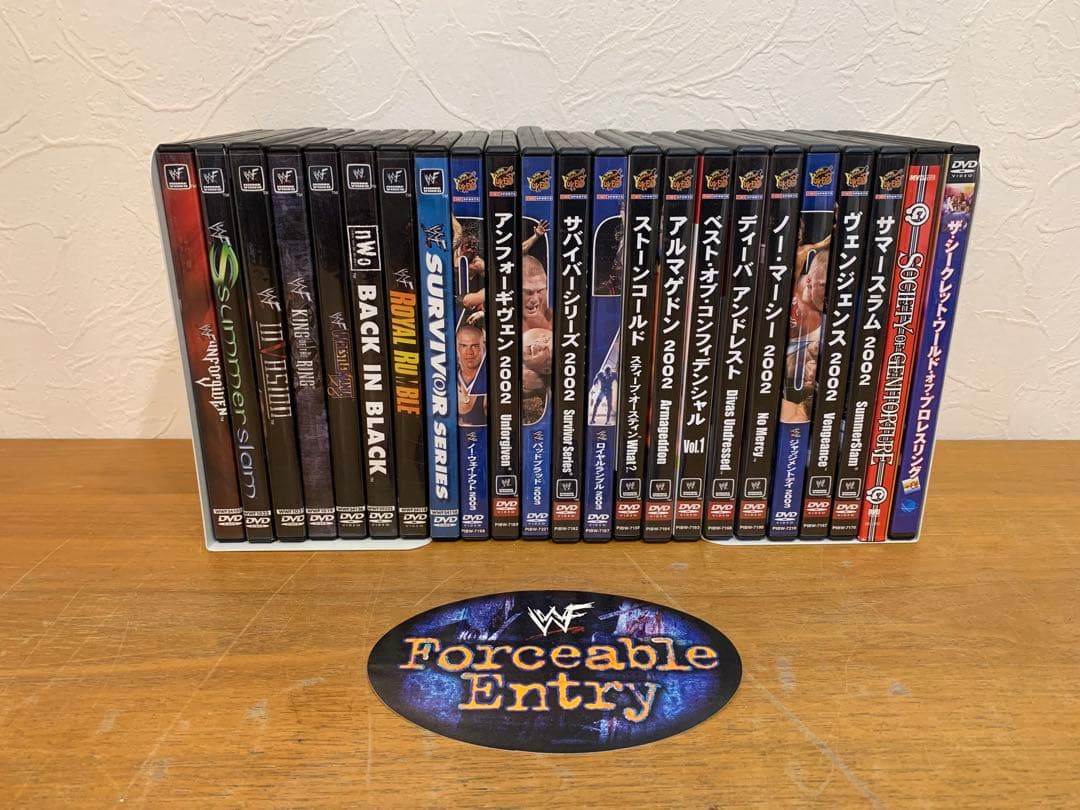 N1214-03★DVD WWE アンフォーギヴェン / RUMBLE