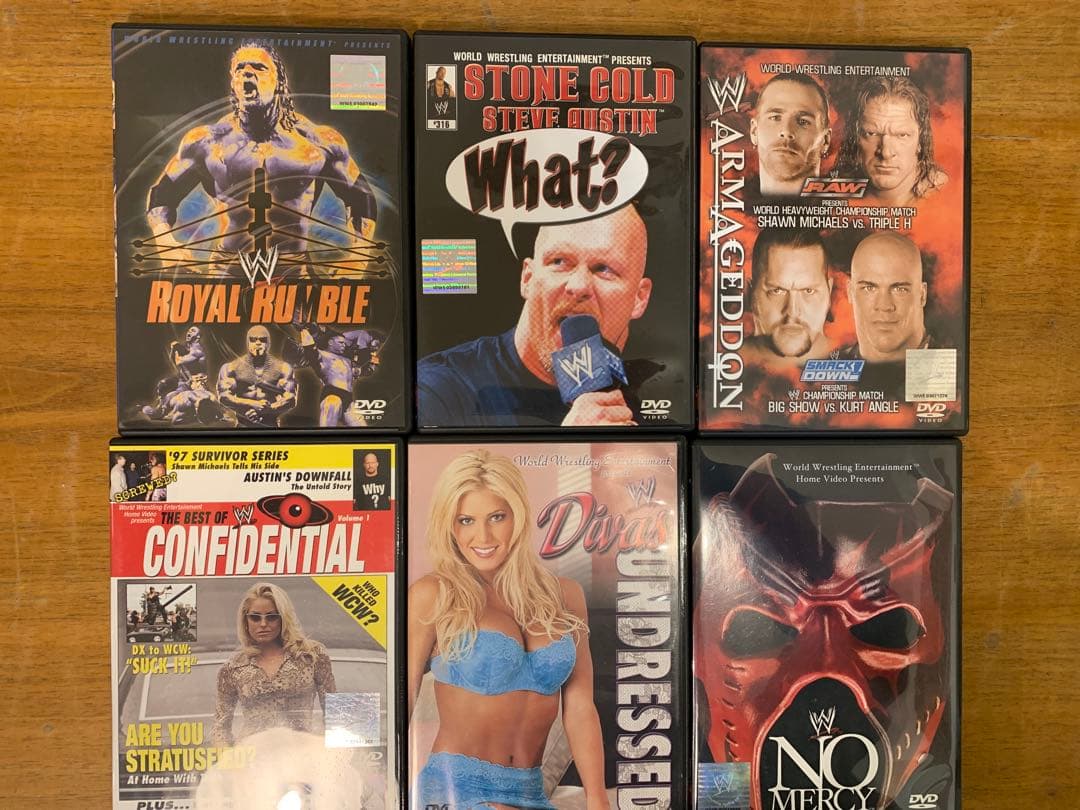 N1214-03★DVD WWE アンフォーギヴェン / RUMBLE