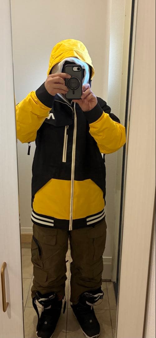 アナログ　スノーボードウェア ジャケット パンツ 上下セット　M