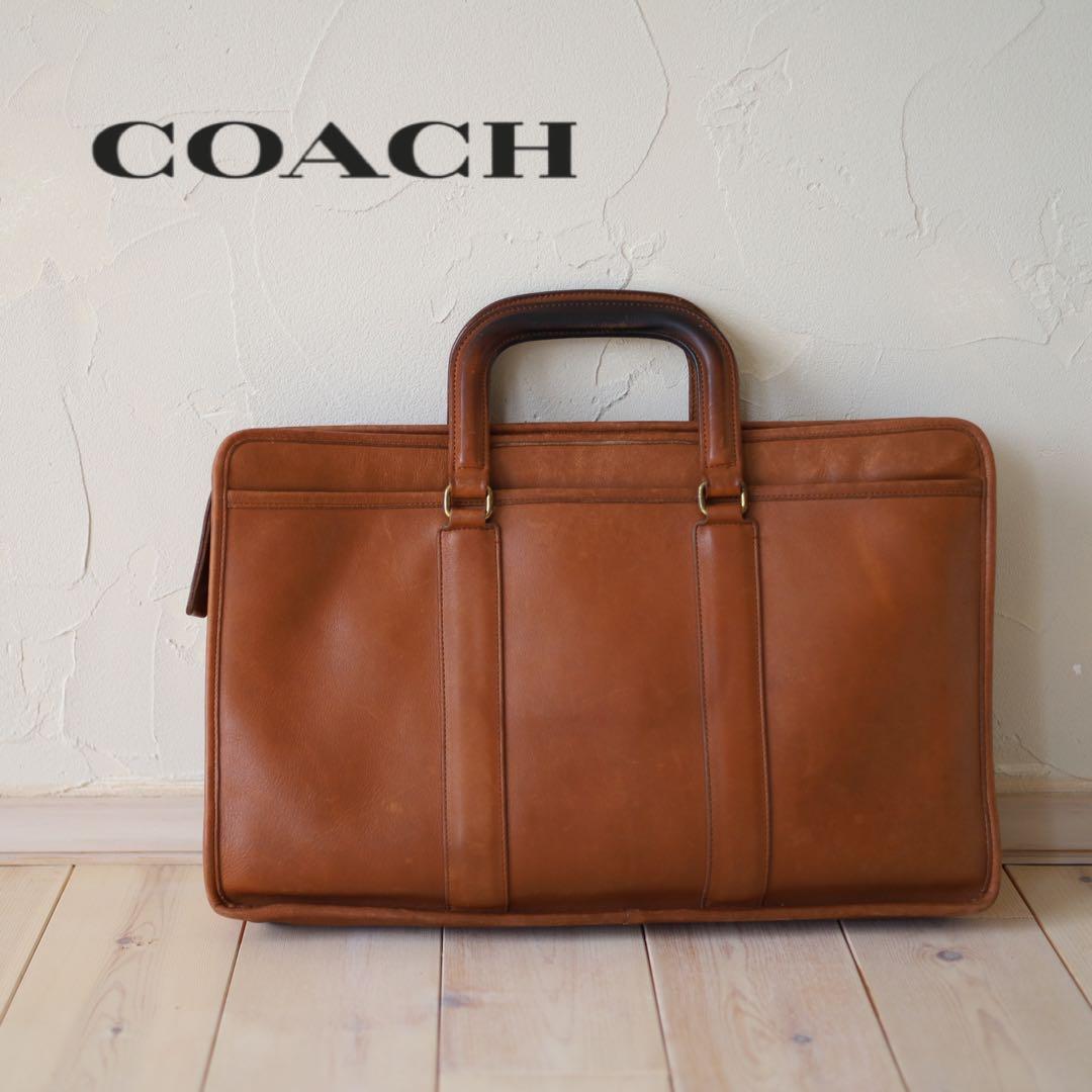 【1980s・USA製】オールドコーチ ビジネスバッグ ブリーフケース レザー