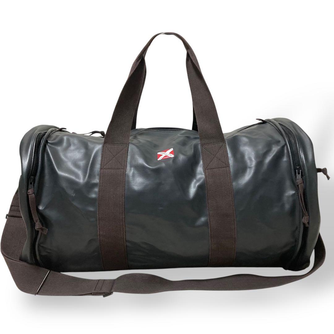 【美品】ラゲッジレーベル　2way ボストンバッグ　トラベル　黒　斜め掛け大容量