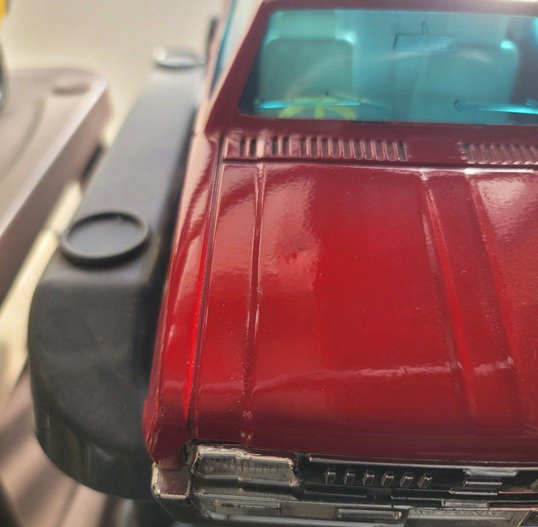 希少 TONKA ブリキ 日産セドリックGX 赤色