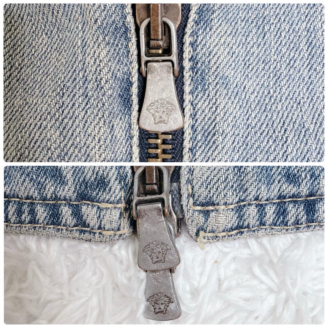 VERSACE JEANS デニムジャケット スタッズ Y2K メデューサ