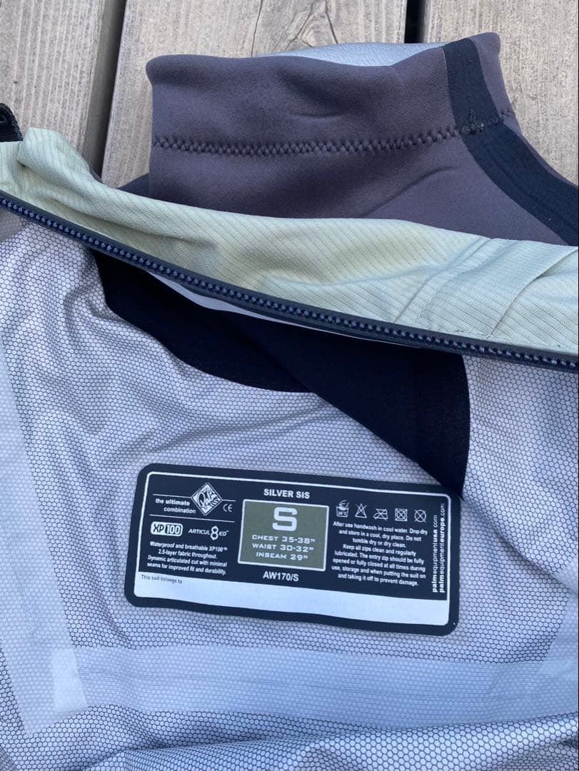 PALM パーム　ドライスーツ　Sサイズ　カヤック　未使用品