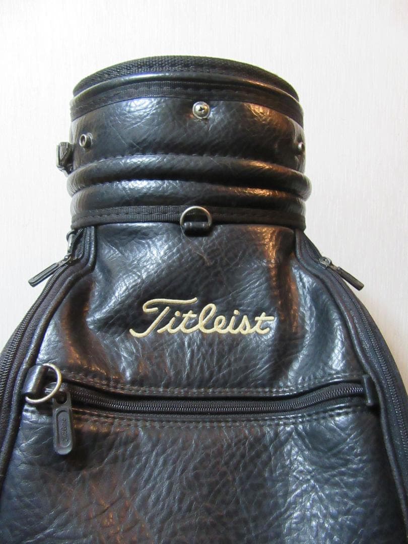 ★☆★タイトリスト★Titlest★3点式★ゴルフバック★黒/白★③★☆★