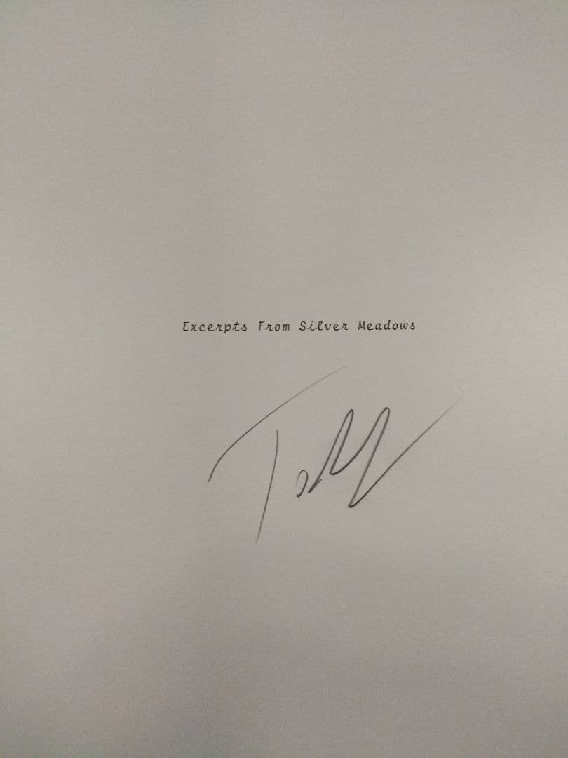 サイン本 希少 todd hido silver medows トッドハイド