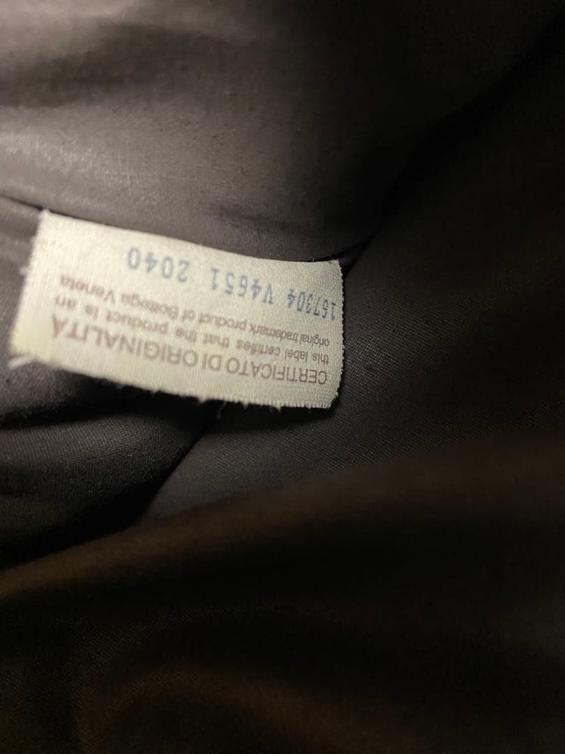 BOTTEGA VENETA ビジネストラベルバック キャリーケース通し 茶色