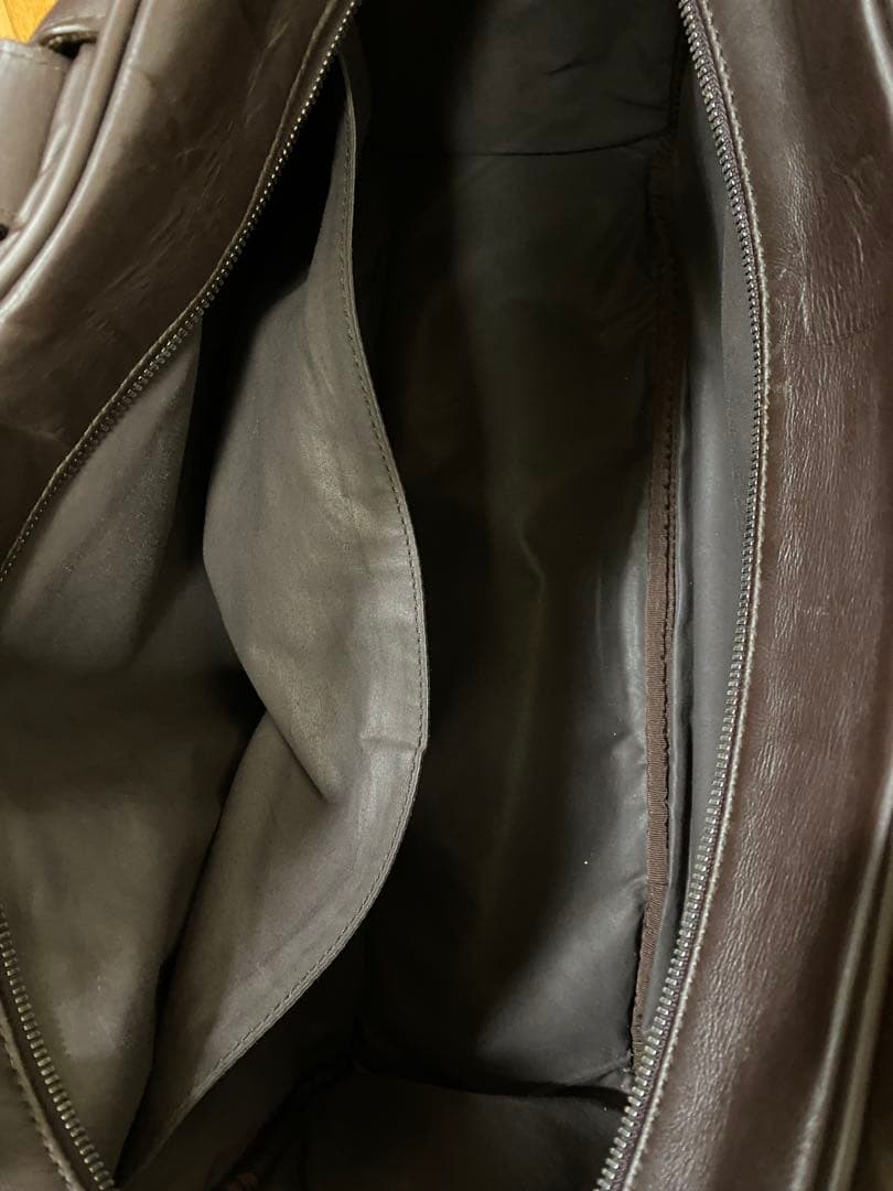 BOTTEGA VENETA ビジネストラベルバック キャリーケース通し 茶色
