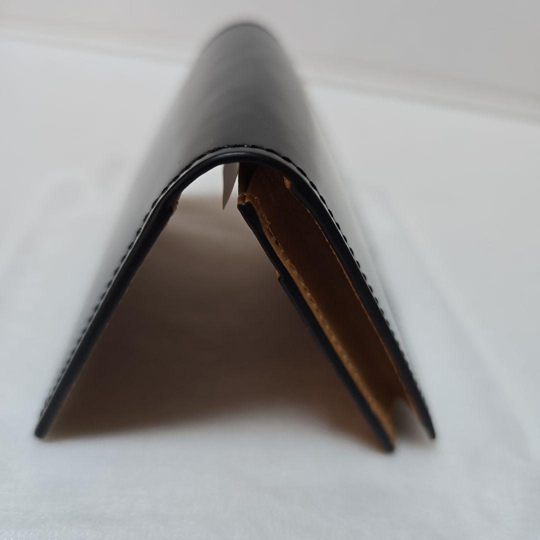 Hushtugハッシュタグ　コードバンカードケース 　ブラック