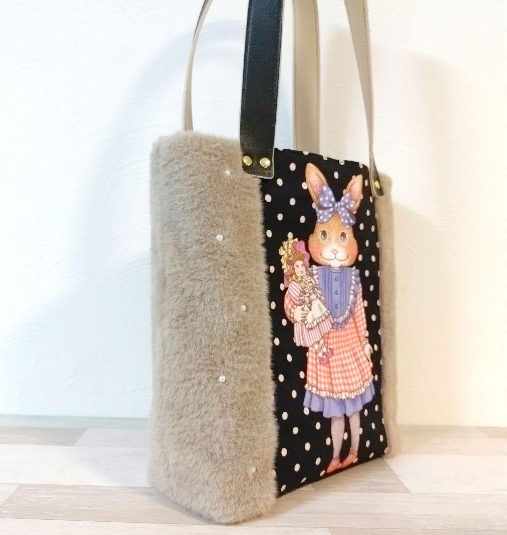 ビッグコラコラファーバッグ☆ ジョリーフルール