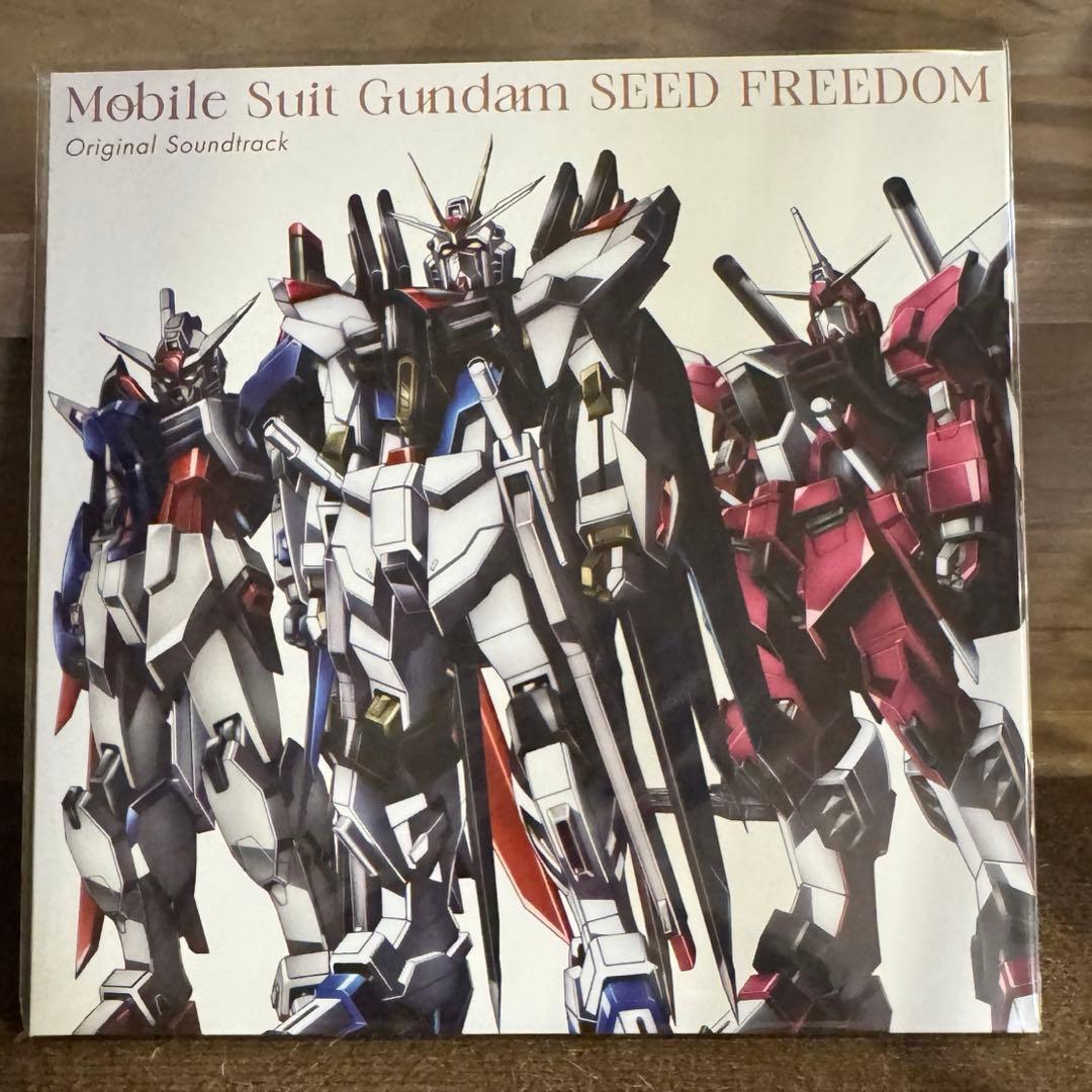 未開封 機動戦士ガンダムSEED FREEDOM OST 3LP
