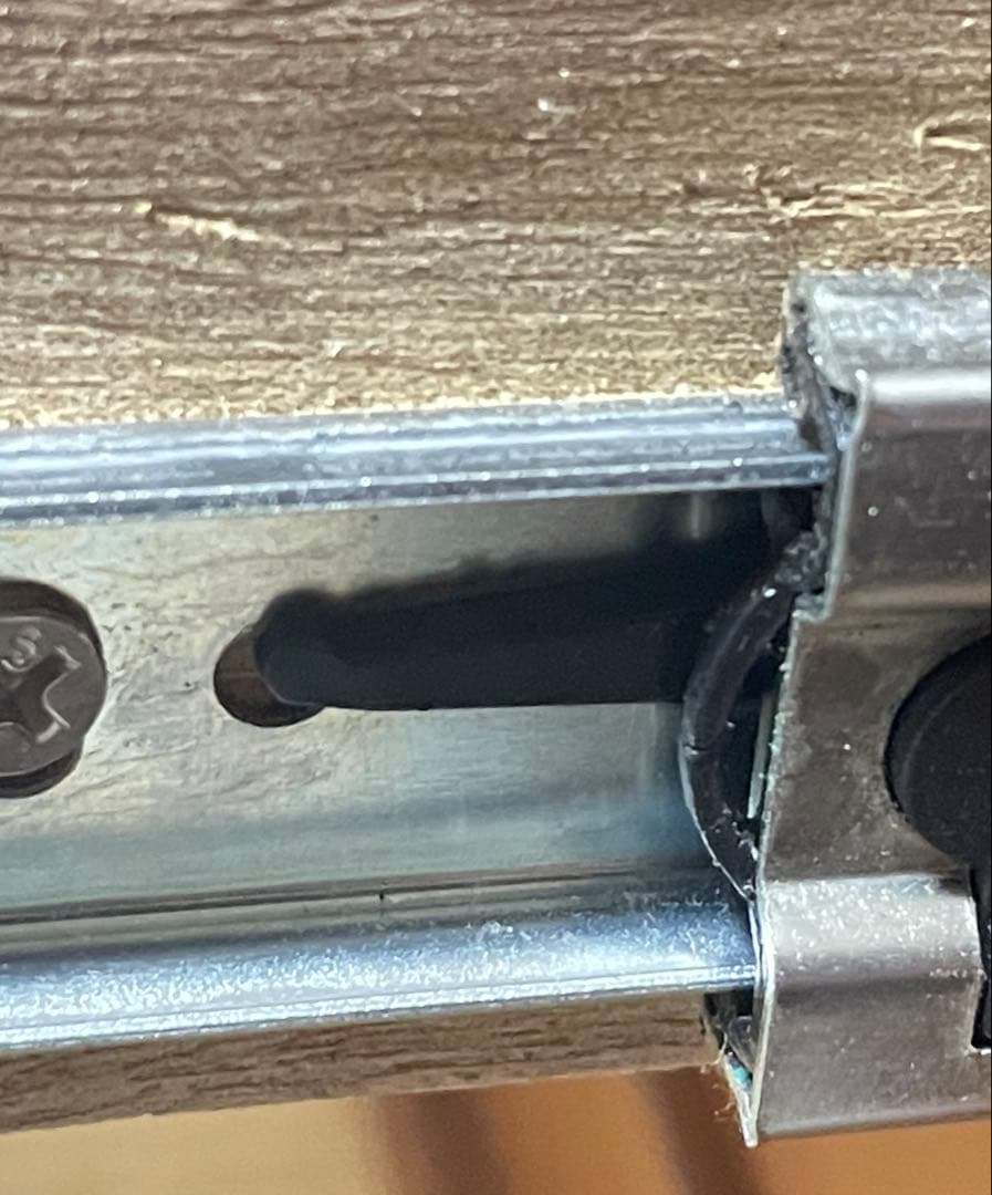 ケユカ ブラウン木製チェスト 4段8引き出し