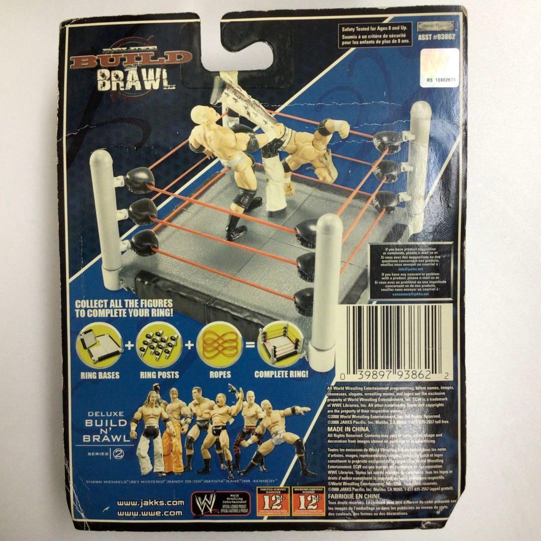 WWE フィギュア　BUILD N BRAWL シリーズ2   6体セット