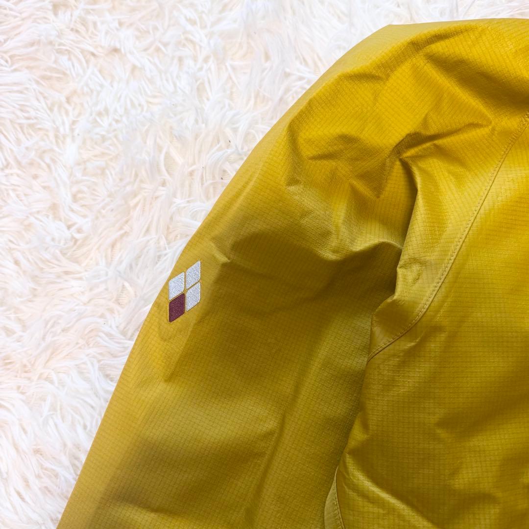 ✨美品✨ mont-bell ストームクルーザージャケット L 黄 フード付き