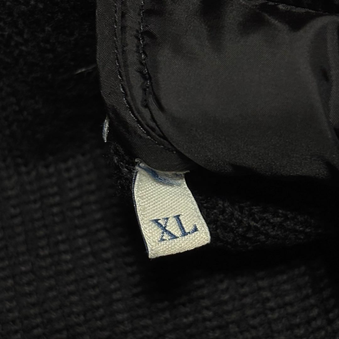 【極美品】モンクレール　ハイブリッドカーディガン　ブラック　XL