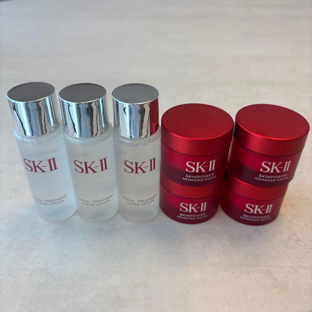 SK-II スキンパワー アドバンスト クリーム & クリアローション セット