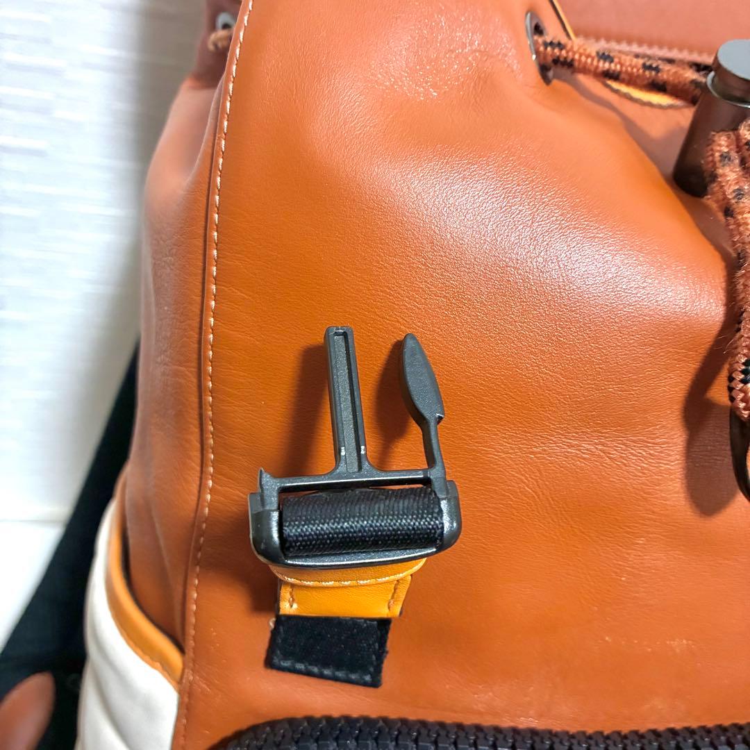 COACH バックパック リュック マルチカラー ブラウン クリーム ロゴ