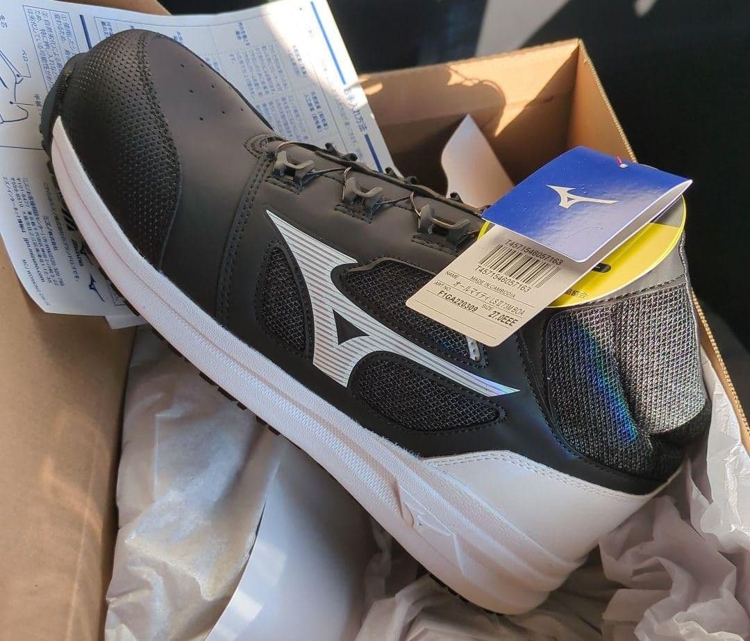 Mizuno F1GA220309 BOA安全靴 27.0cm