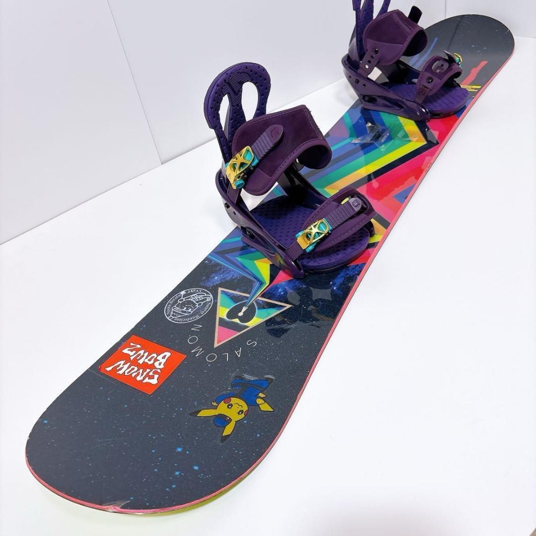 【初心者おすすめ 】 Burton サロモン　スノーボード セット 146cm