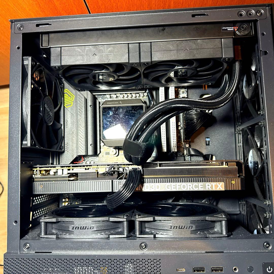 ryzen9 9950x3d RTX5080 黒 ゲーミング ハイエンド