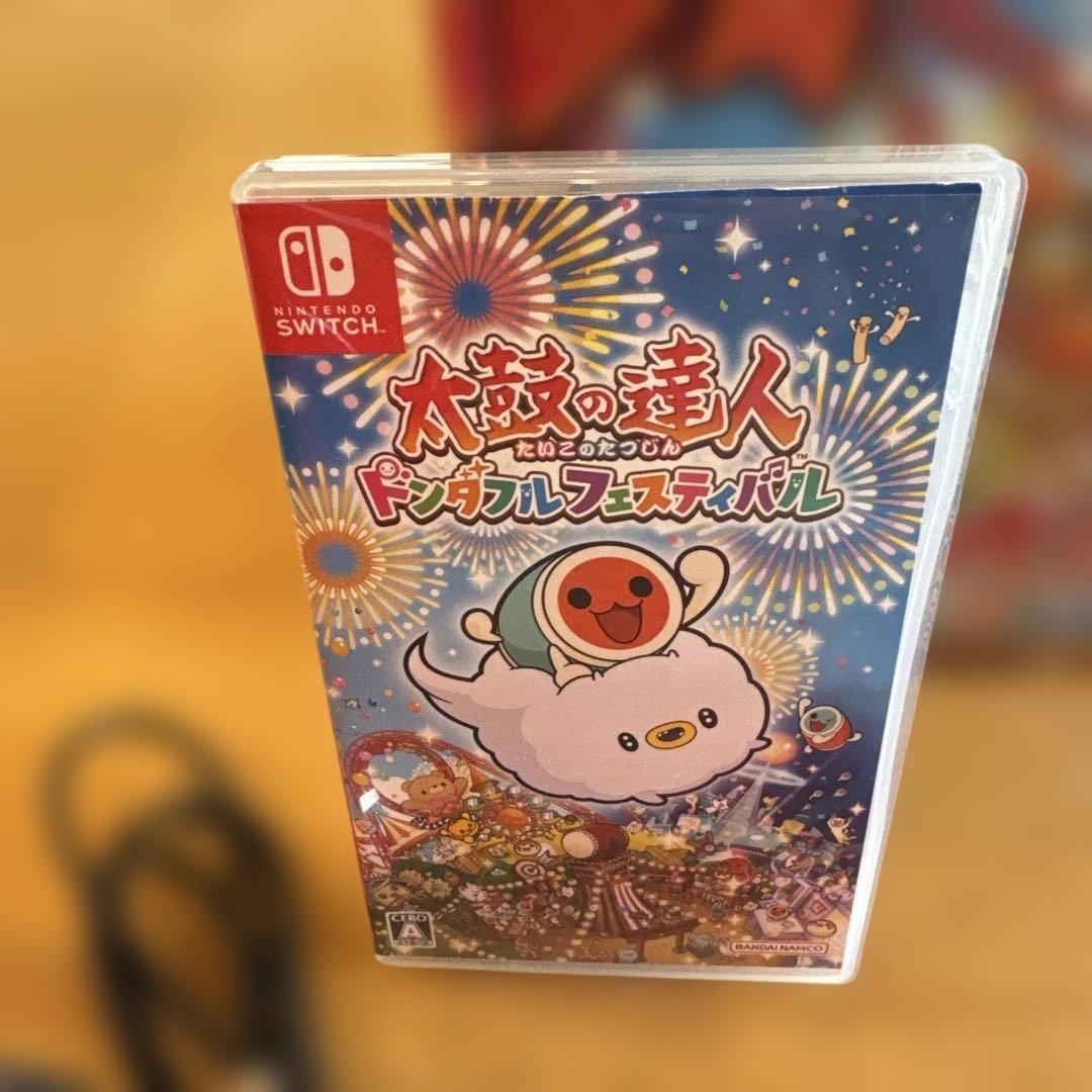 【Switch版】太鼓の達人ドンダブルフェスティバルソフト&専用コントローラー