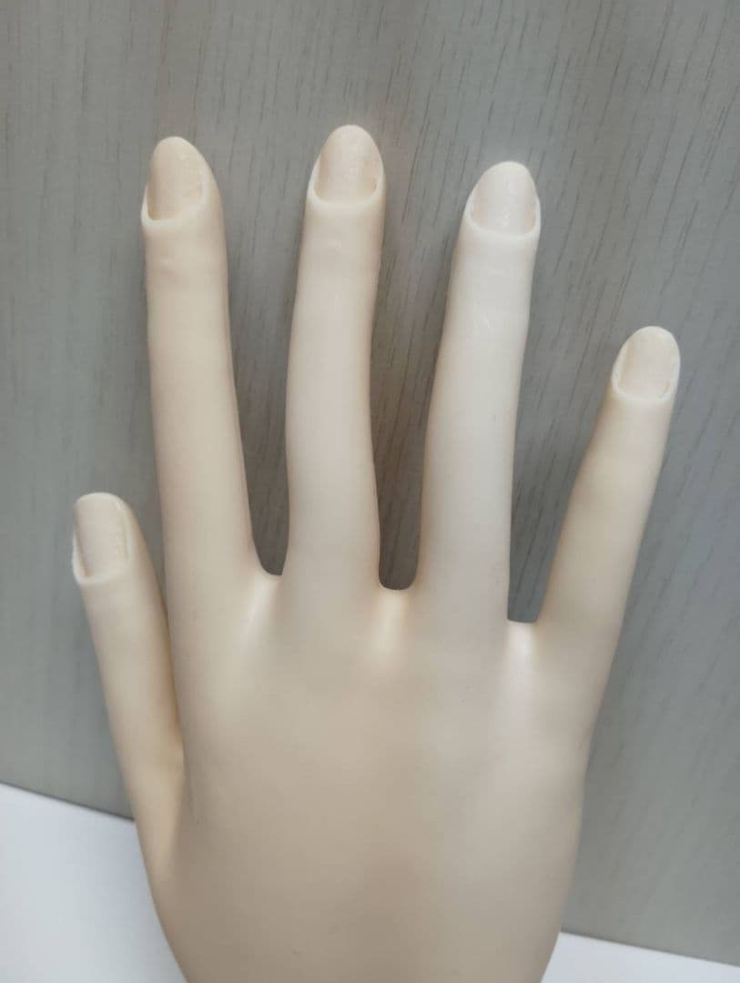 JNEC認定ハンドモデル　ネイリスト技能検定　ジェルネイル検定　美品