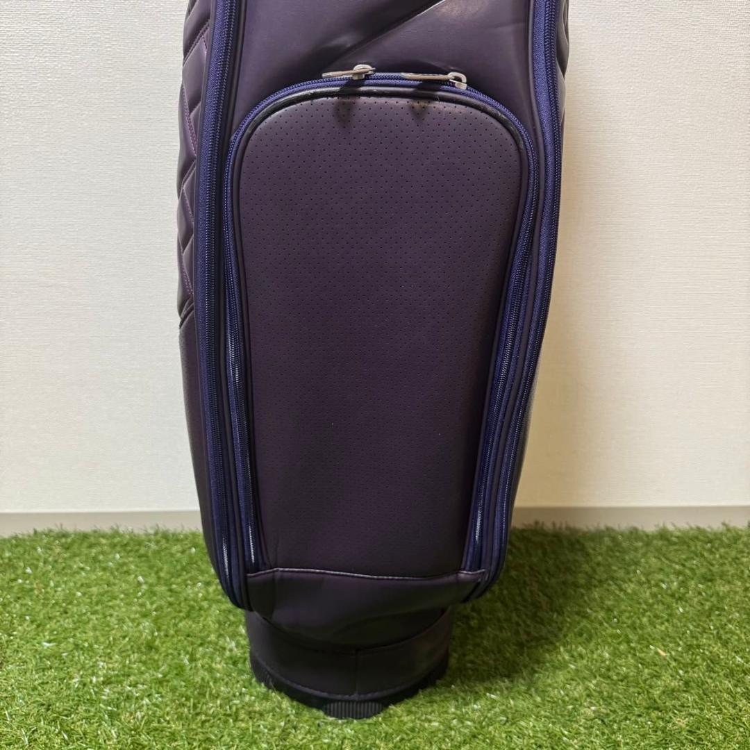 ONOFF オノフ キャディバッグ ゴルフバッグ 8.5型 パープル