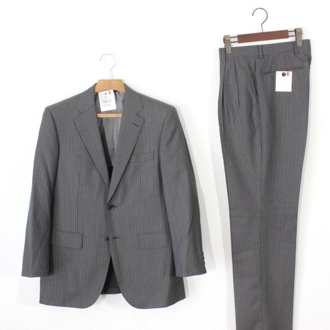 【新品未使用】ダーバン スーツ A4 メンズ M モヘヤ入りウール 春夏秋 84