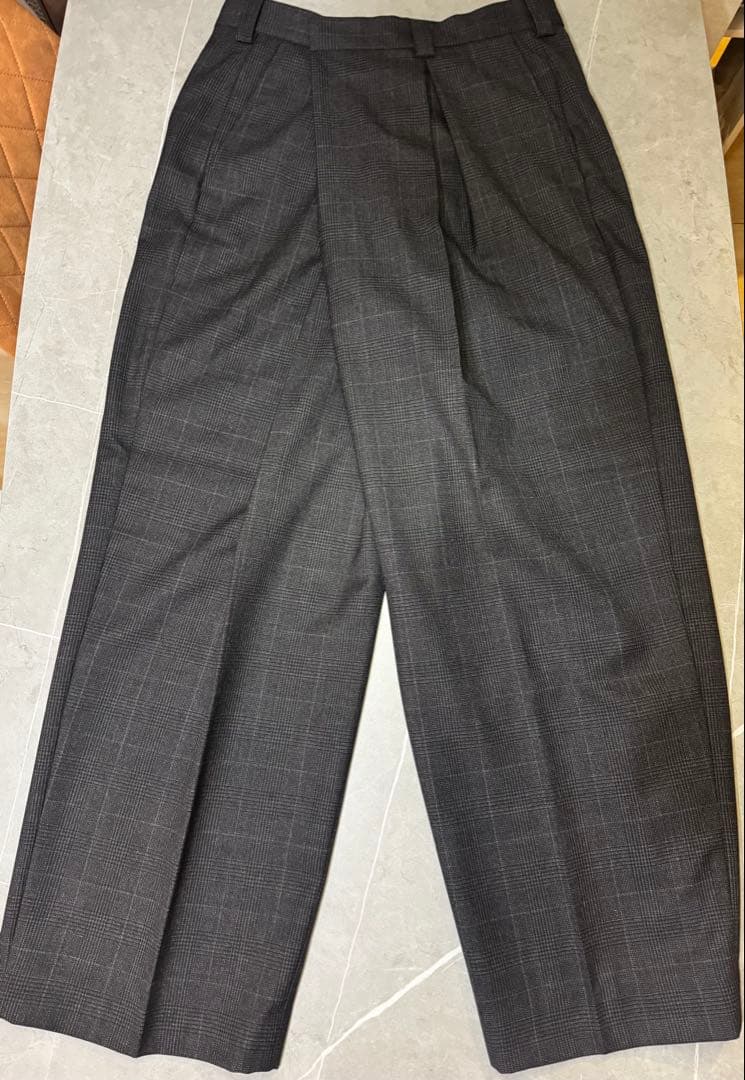 【名作】Acne Studios ワイドパンツ ラップパンツ 48 トラウザー