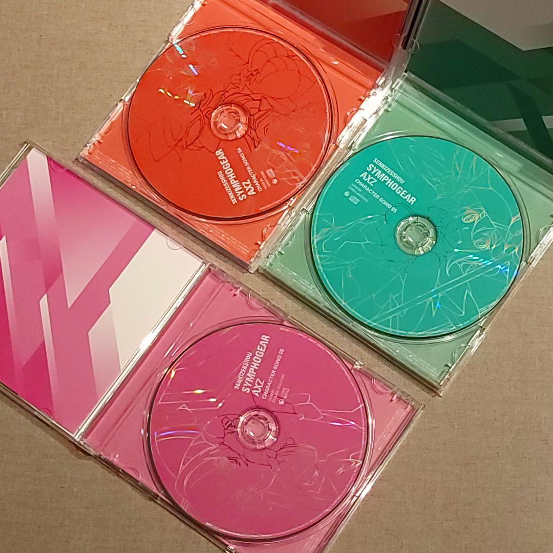 戦姫絶唱シンフォギアGX,AXZ,XVキャラクターソングBOX ゲーマーズ特典付