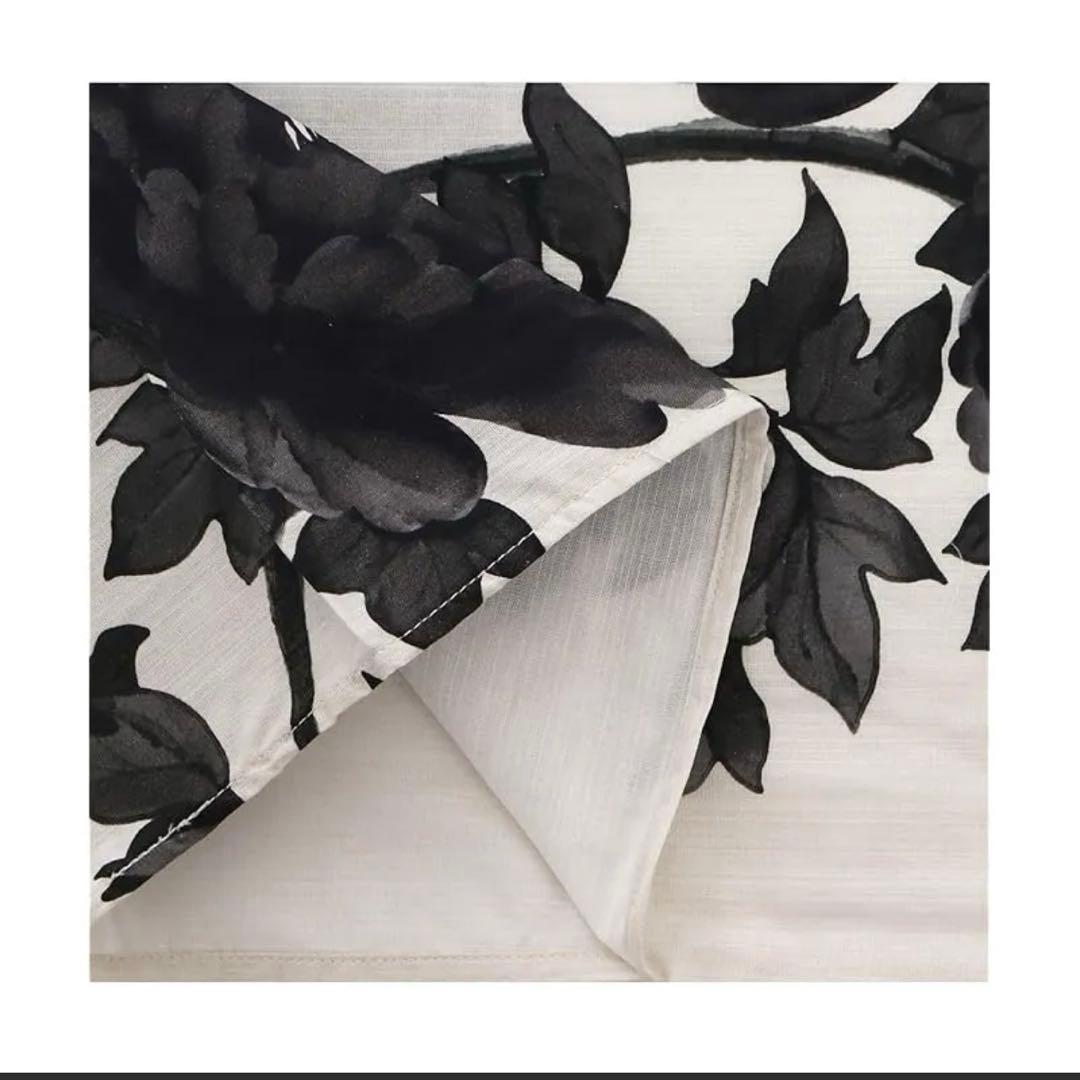 ［KYOETSU] キョウエツ　浴衣セット ワンピース 2点セット瀟洒水墨牡丹