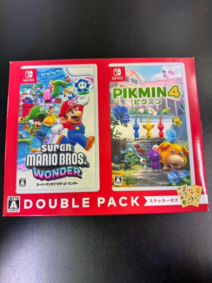 『スーパーマリオブラザーズ ワンダー・ピクミン４』ダブルパック -Switch