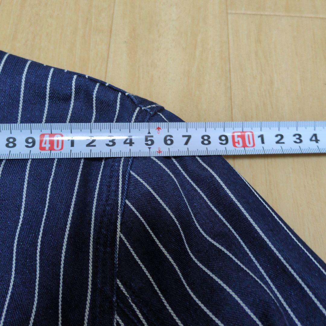 KEY ウォバッシュ ストライプ カバーオール サイズ L