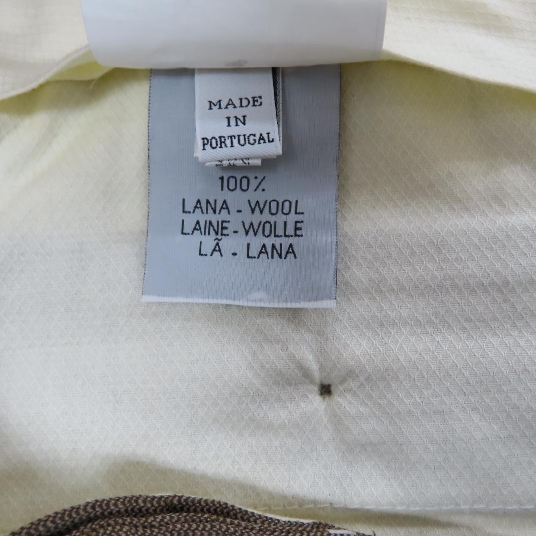 ポルトガル製 ErmenegildoZegna ウール スラックス パンツ 48