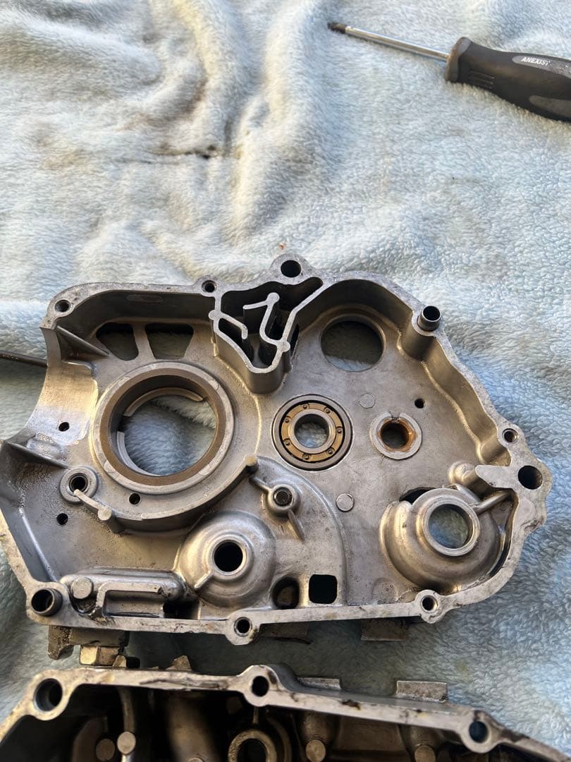 モンキー6Vケース改 強化オイルポンプ、高速ベアリング付き