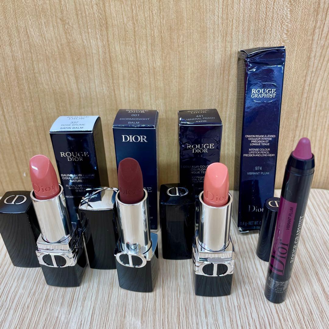 ☆未使用　Dior　ルージュディオール　リップまとめ売り