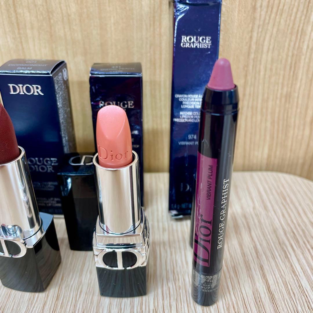 ☆未使用　Dior　ルージュディオール　リップまとめ売り