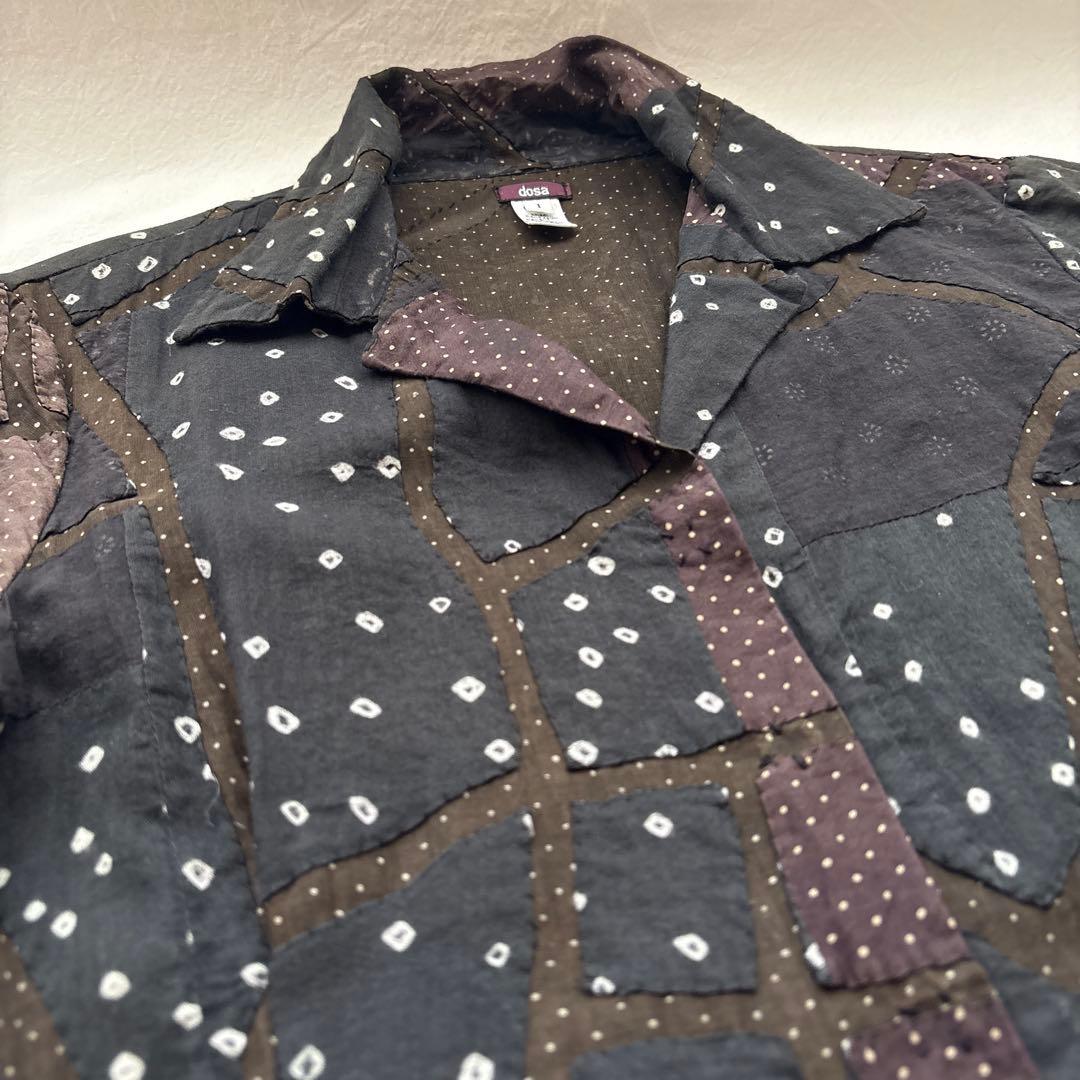 dosa パッチワーク ワンピース