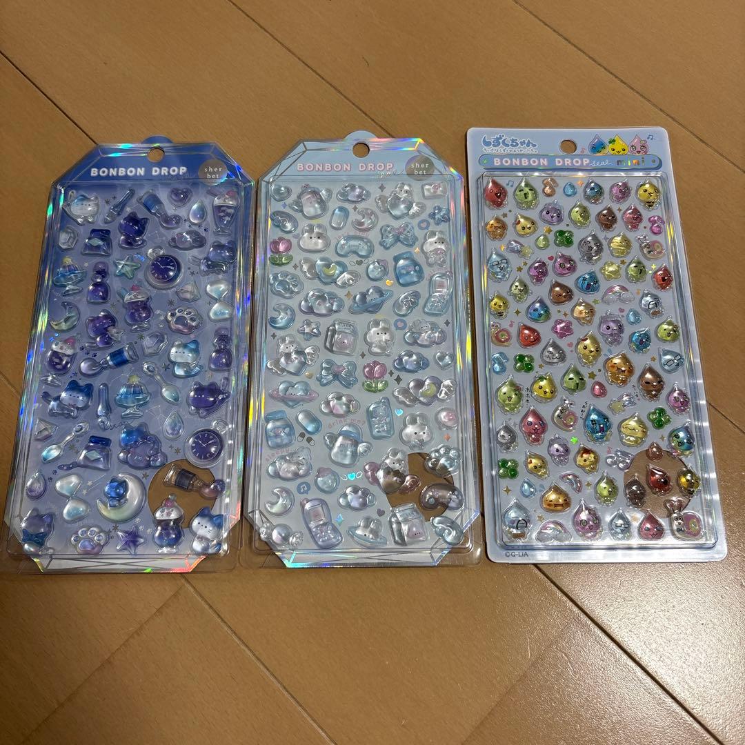 新品　ボンボンドロップシール　プチドロップシール　色々　大量　まとめ売り　20種