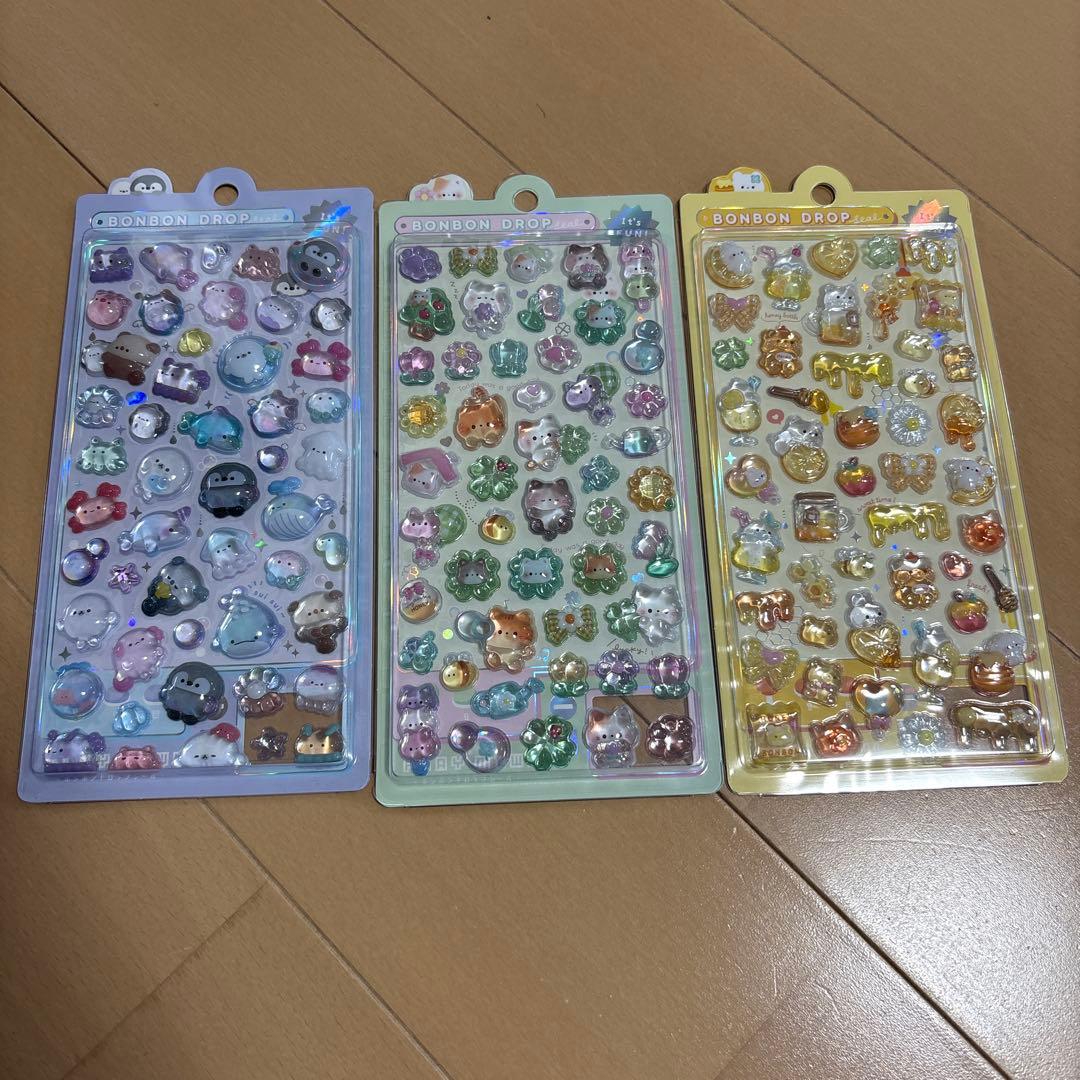 新品　ボンボンドロップシール　プチドロップシール　色々　大量　まとめ売り　20種