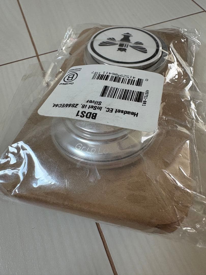 クリスキング　inset8 chris king ヘッドセット　silver